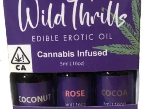 Wild Bill's Medicinals Wild Thrill's, 10mg 3PK, Edible Erotic Oil