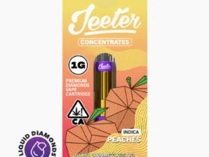 JEETER | Peaches – Jeeter Juice Liquid Diamonds Cartridge – 1.0g