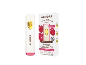 Raspberry Haze [1000mg] Almora 100% Fruit Live Resin All-In-One