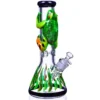 FROG DA SMOKER – 12.5″ GLOW IN THE DARK BEAKER BONG